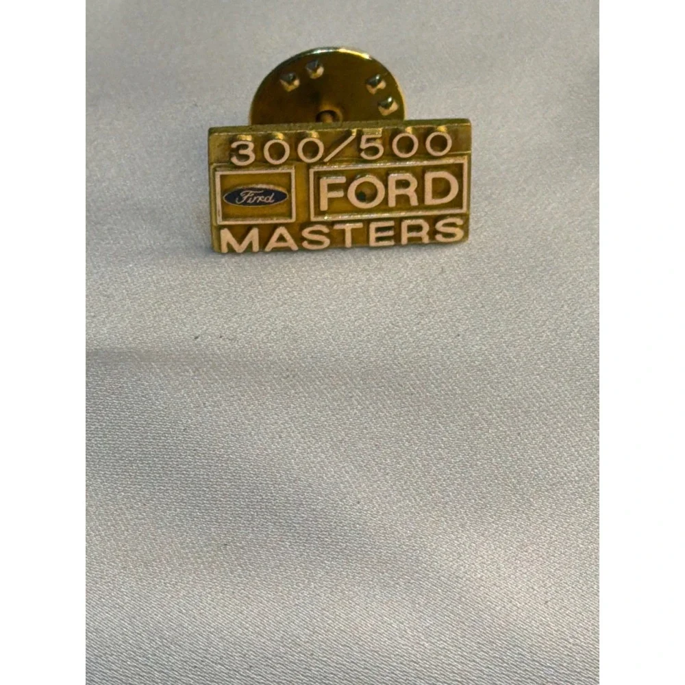 Vintage Ford Masters 300/500 Lapel Pin Jostens 1/10 10K Gold Filled Award